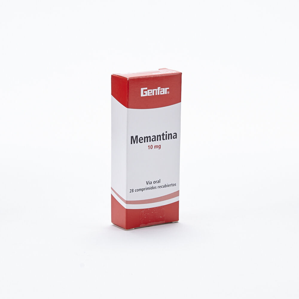 Memantina 10Mg Tabletas Recubiertas Caja X 28